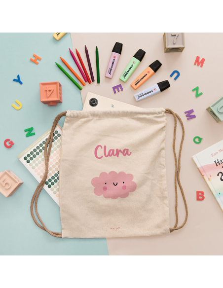 Hazlo With Love - Mochila Personalizable "Aventuras Dulces" Diseño Nube
