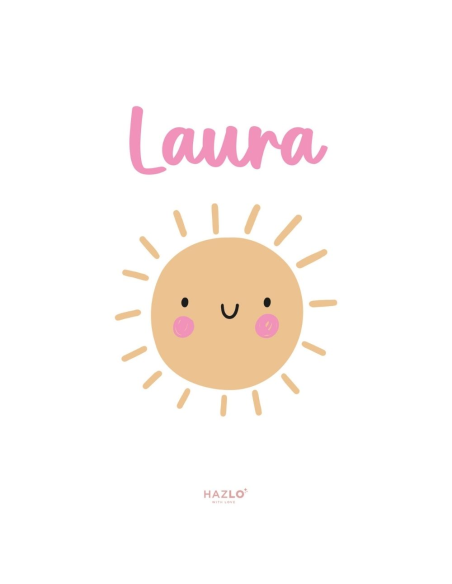 Hazlo With Love - Taza de Plástico Personalizada "Bebidas con Energía" Diseño Sol