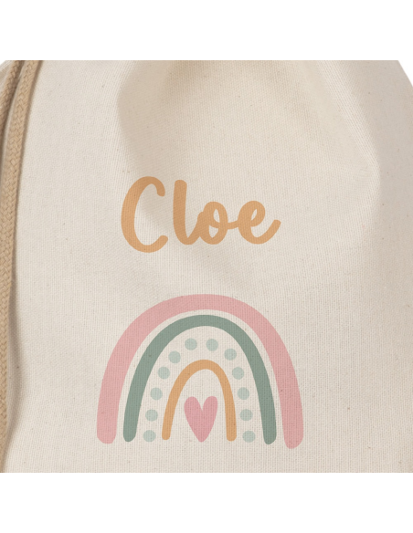 Hazlo With Love - Mochila Personalizable "Aventuras con Magia" Diseño Arco Iris