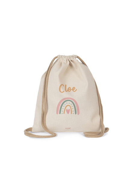 Hazlo With Love - Mochila Personalizable "Aventuras con Magia" Diseño Arco Iris
